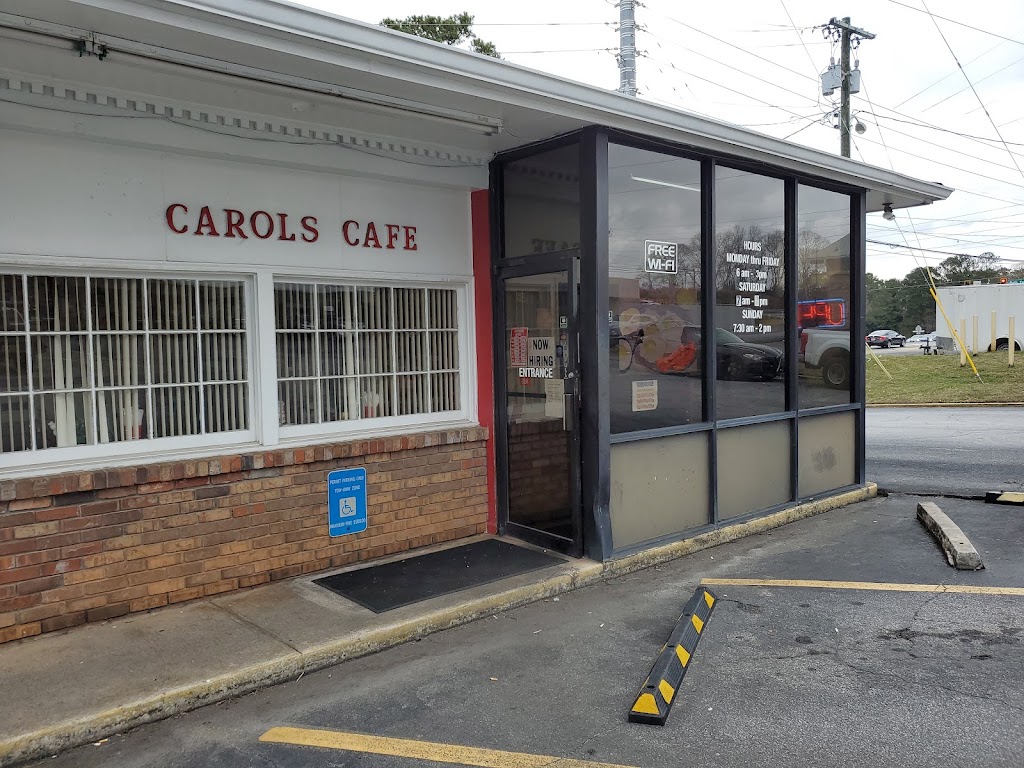 Carols Cafe | 2543 Bells Ferry Rd #50, Marietta, GA 30066, USA | Phone: (770) 422-4641