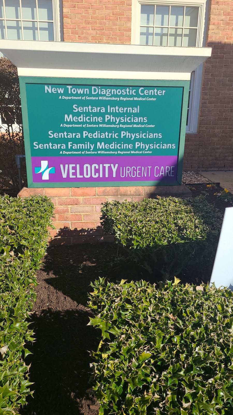 Velocity Urgent Care | 4374 New Town Ave Suite 100, Williamsburg, VA 23188, USA | Phone: (757) 772-6124