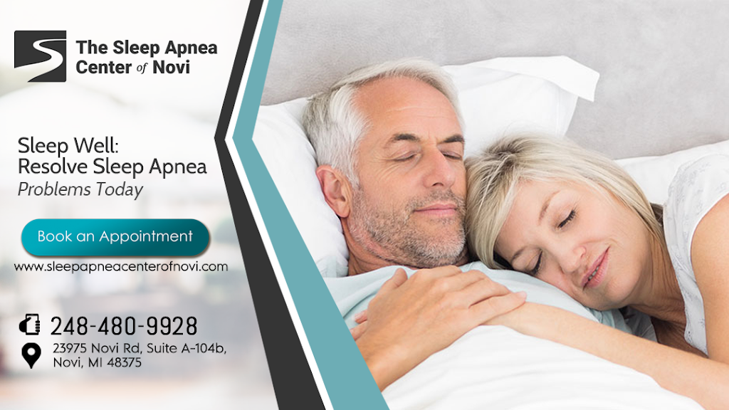 The Sleep Apnea Center of Novi | 23975 Novi Rd A104-B, Novi, MI 48375 | Phone: (248) 264-3922