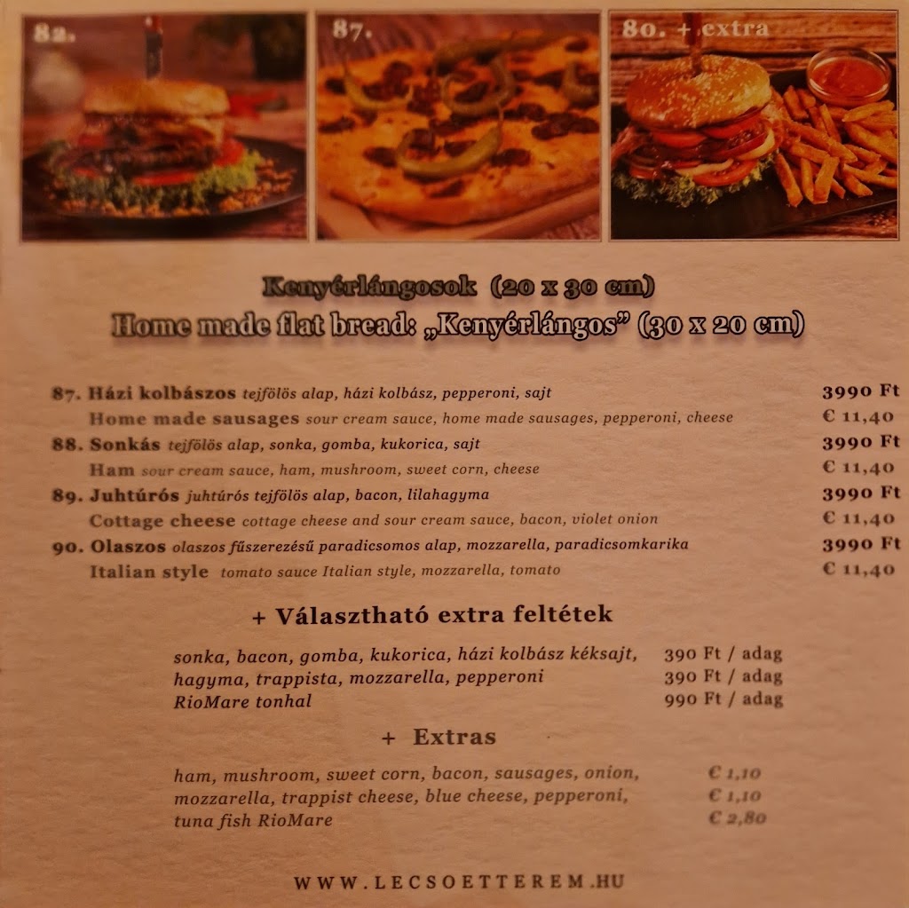 Lecso Hungarian Fast Food | Budapest, Szent István krt. 10, 1137 Hungary | Phone: (06 1) 349 3580