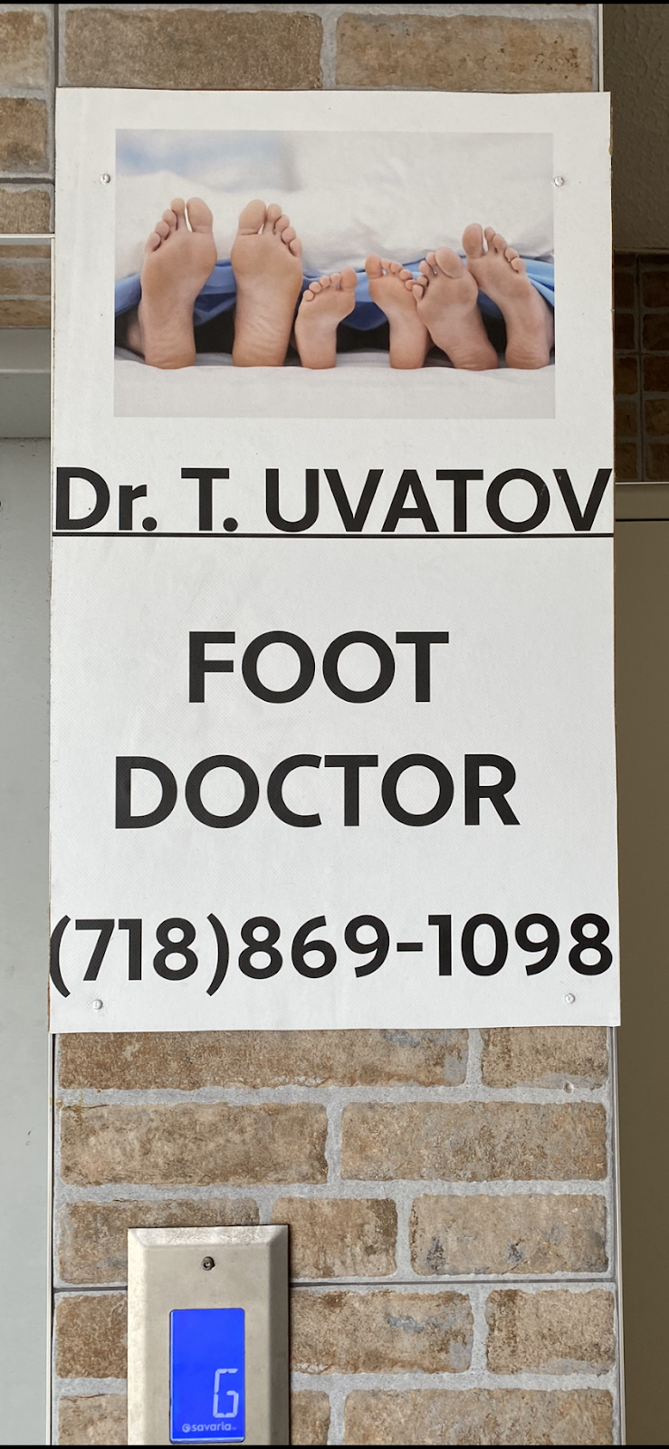 Dr Tatyana Uvatov , D.P.M. | 3431 Guider Ave, Brooklyn, NY 11235, USA | Phone: (718) 869-1098