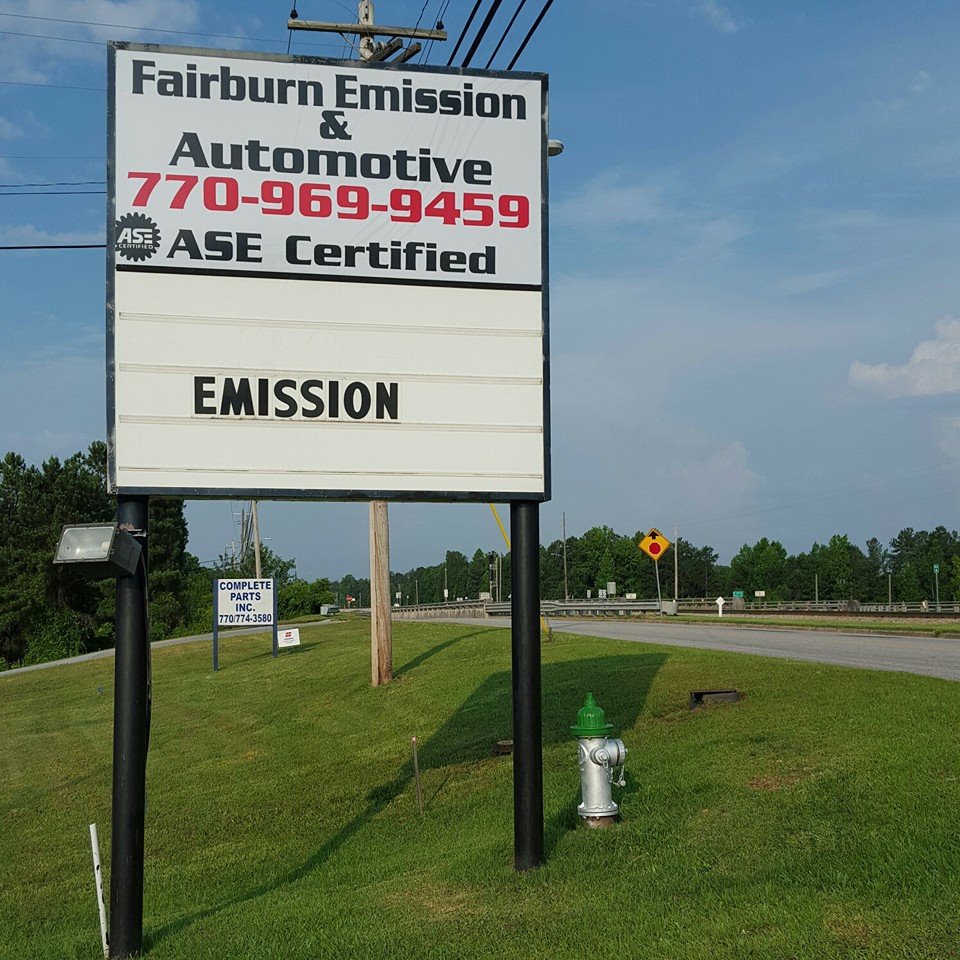 Fairburn Emission & Automotive | 418 SE Broad St, Fairburn, GA 30213, USA | Phone: (770) 969-9459