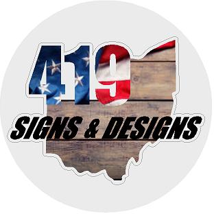 419 Signs and Designs | R379, Co Rd 8, Napoleon, OH 43545 | Phone: (419) 766-1991