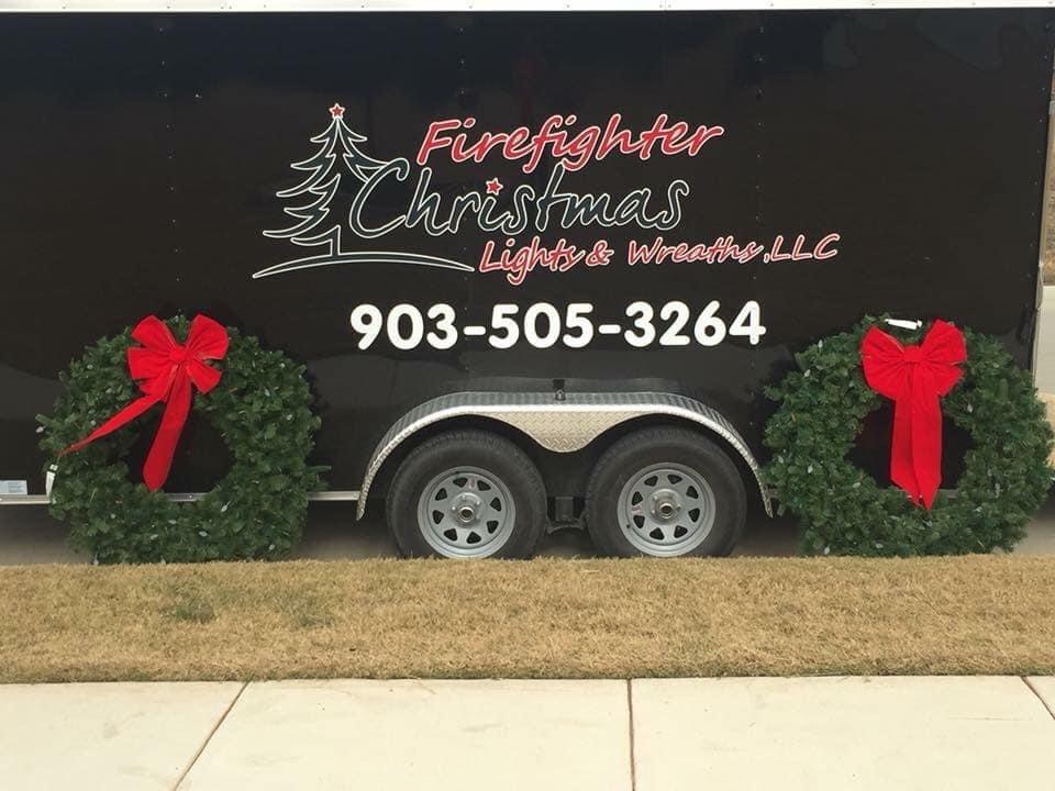 Firefighter Christmas Lights & Wreaths llc | 4601 Church St, Celina, TX 75009, USA | Phone: (903) 505-3264