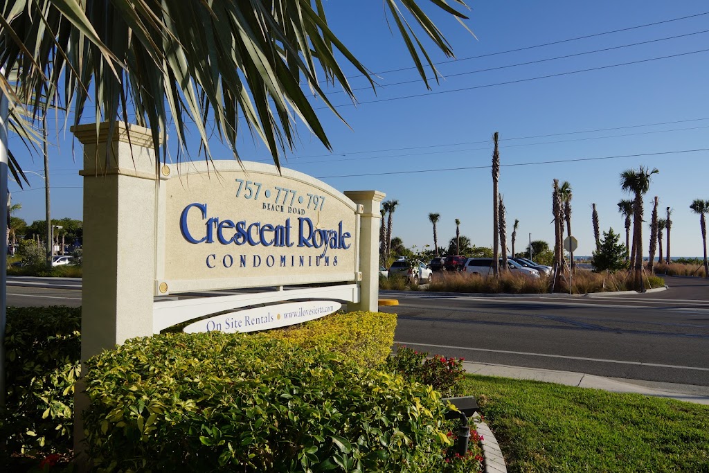 Crescent Royale Condominiums | 777 Beach Rd, Siesta Key, FL 34242, USA | Phone: (941) 349-7766