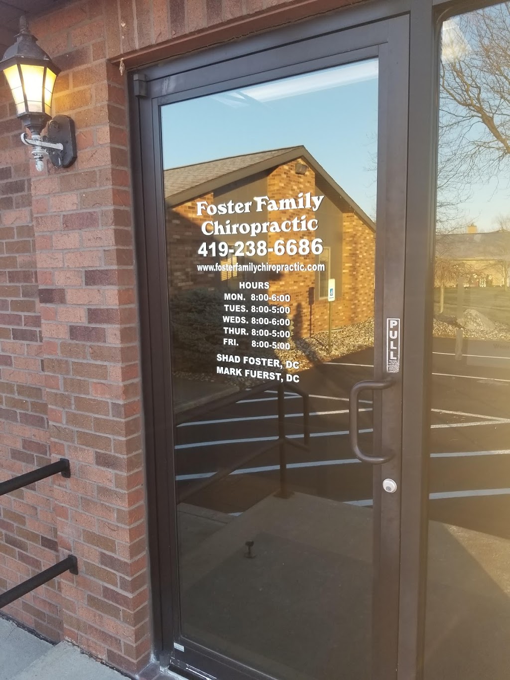 Fuerst Family Chiropractic | 10963 Van Wert-Decatur Rd, Van Wert, OH 45891, USA | Phone: (419) 238-6686