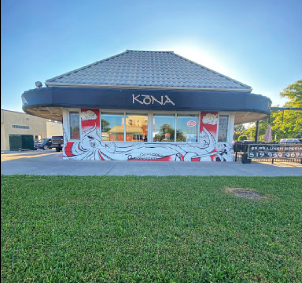 Kona Sushi - Lasalle | 5965 Malden Rd, Windsor, ON N9H 1S7, Canada | Phone: (519) 969-9696