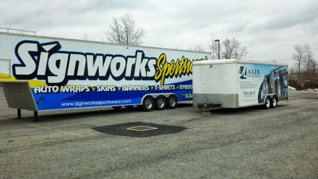 Signworks Sportswear | 6261 S Transit Rd, Lockport, NY 14094, USA | Phone: (716) 636-7446