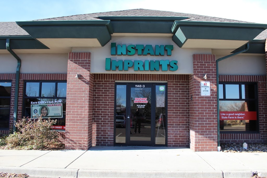 Instant Imprints | 1148 W Dillon Rd #3, Louisville, CO 80027, USA | Phone: (303) 664-1633