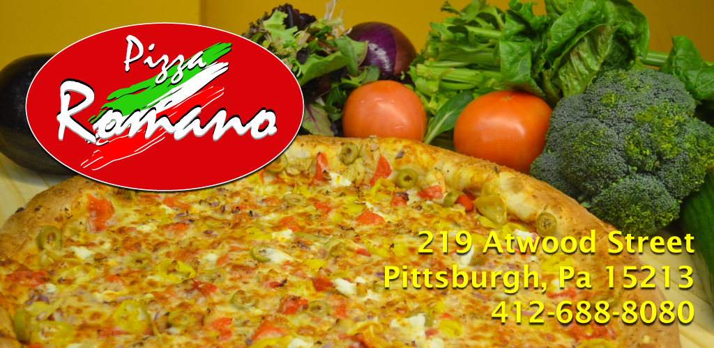 Pizza Romano | 219 Atwood St, Pittsburgh, PA 15213, USA | Phone: (412) 688-8080