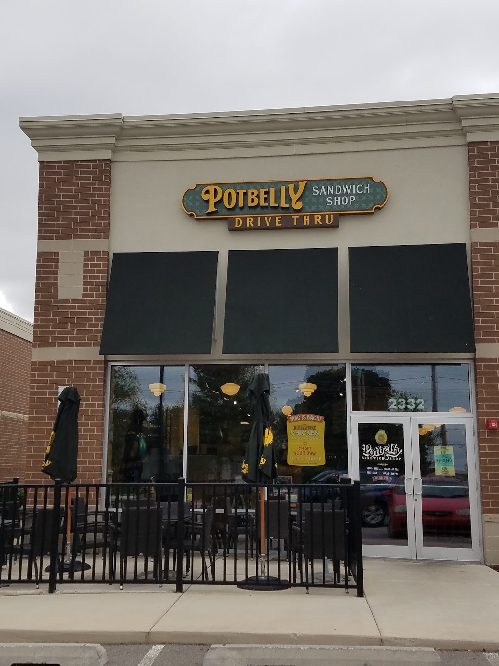 Potbelly | 2332 US-34, Oswego, IL 60543, USA | Phone: (331) 725-5210