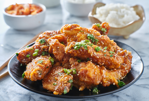 Sundays Korean Fried Chicken | 358 W 38th St, Los Angeles, CA 90037, USA | Phone: (213) 526-9505