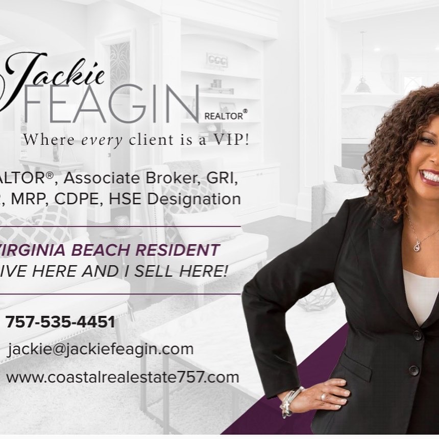 Jackie Feagin Realtor & Associates | 137 Mt Pleasant Rd, Chesapeake, VA 23322, USA | Phone: (757) 535-4451