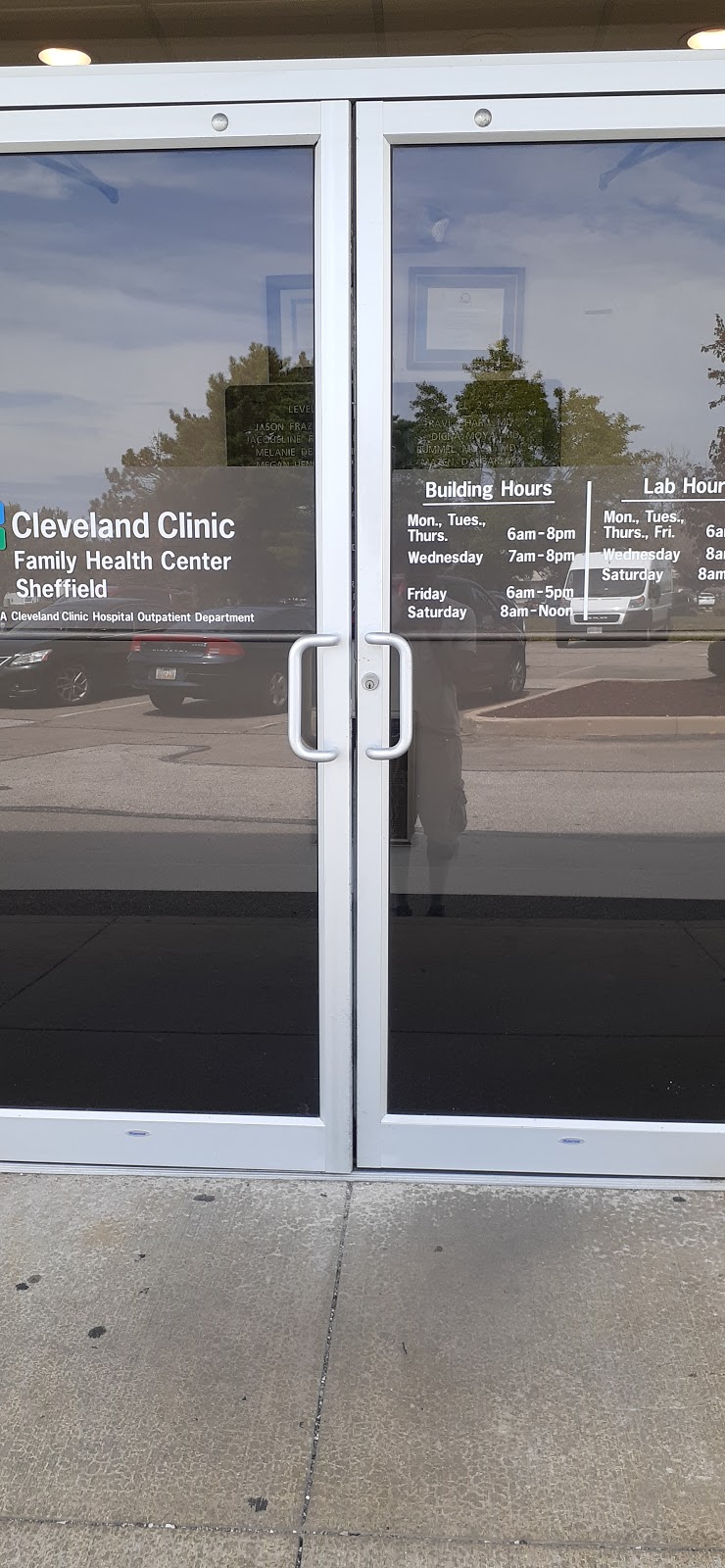 Cleveland Clinic Sheffield Family Health Center | 5334 Meadow Ln Ct, Sheffield, OH 44035, USA | Phone: (440) 934-5454