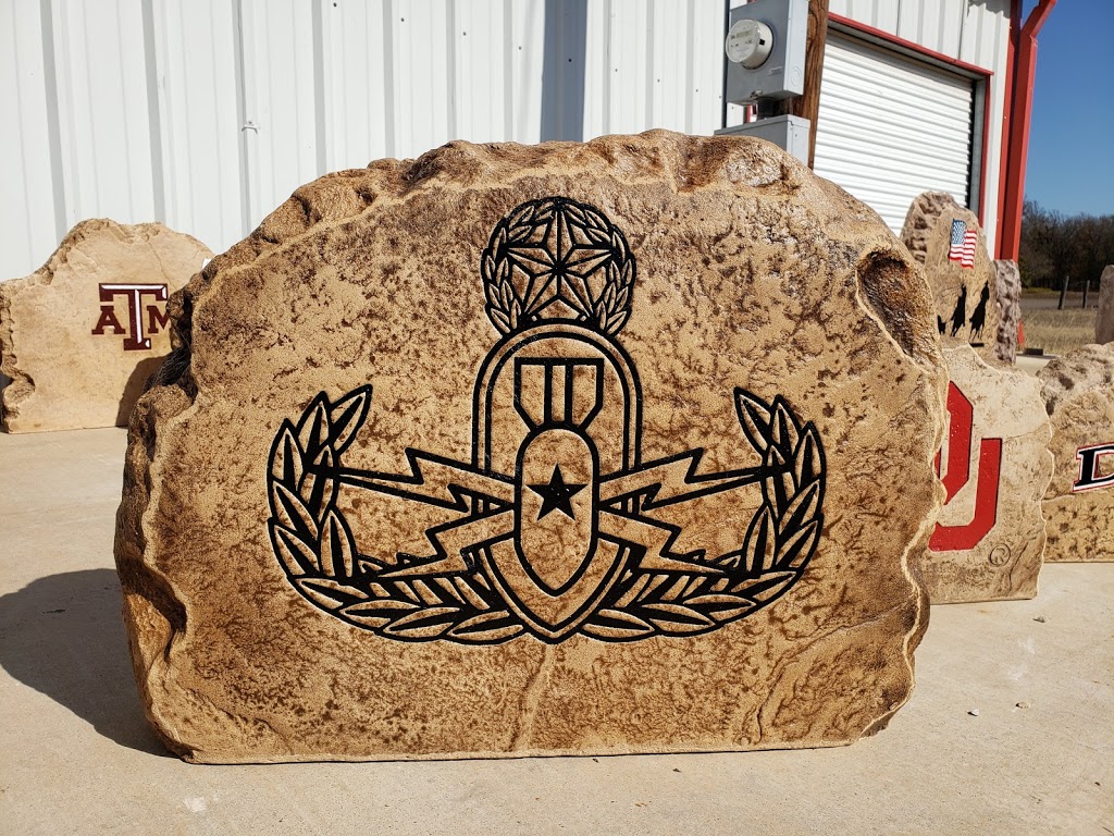 Boulder Designs by Custom Rock Works | 406 W TX-114, Aurora, TX 76078, USA | Phone: (682) 593-5582