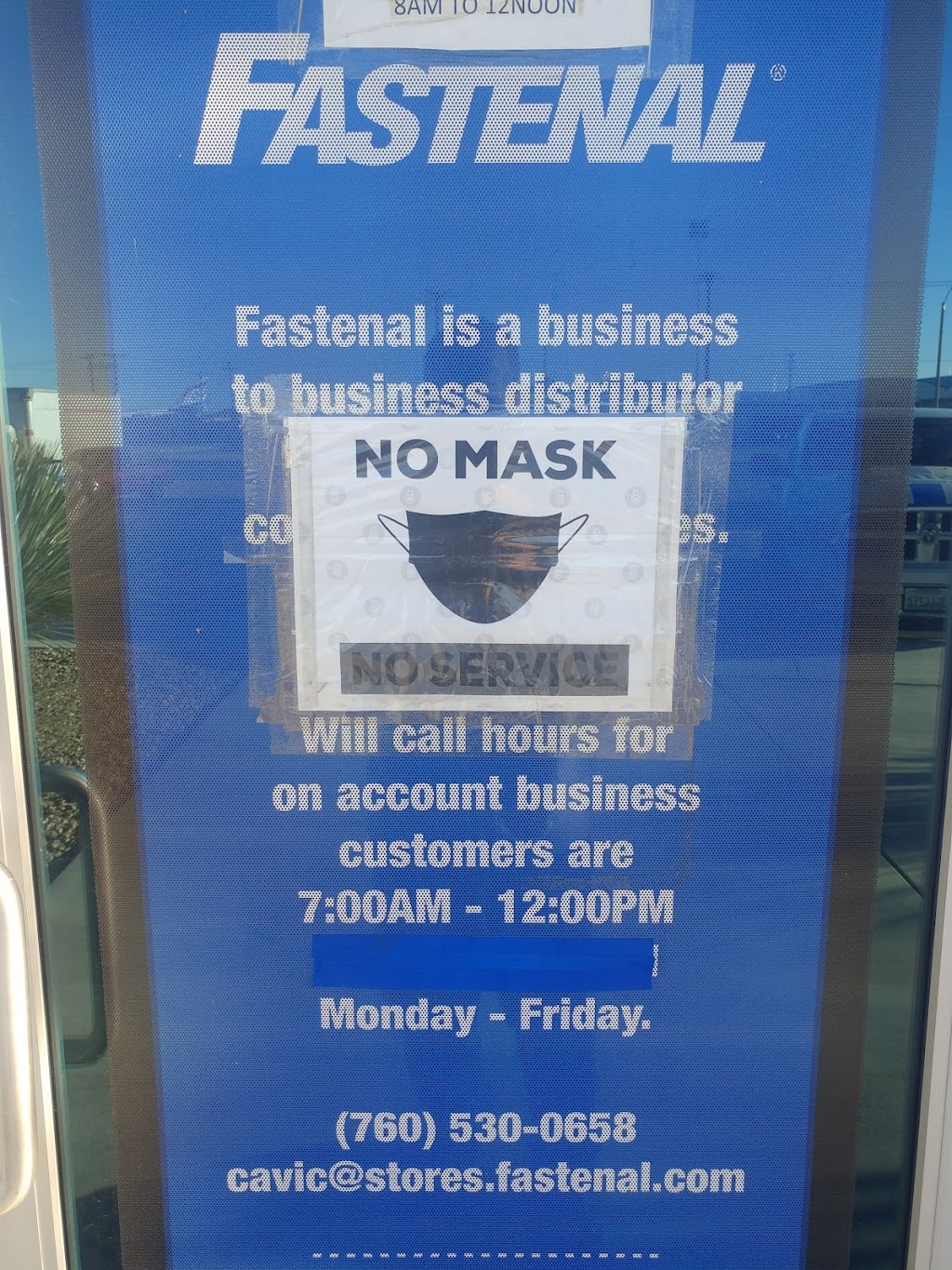 Fastenal Fulfillment Center - Appointment Only | 18499 Phantom W #6, Victorville, CA 92394, USA | Phone: (760) 530-0658