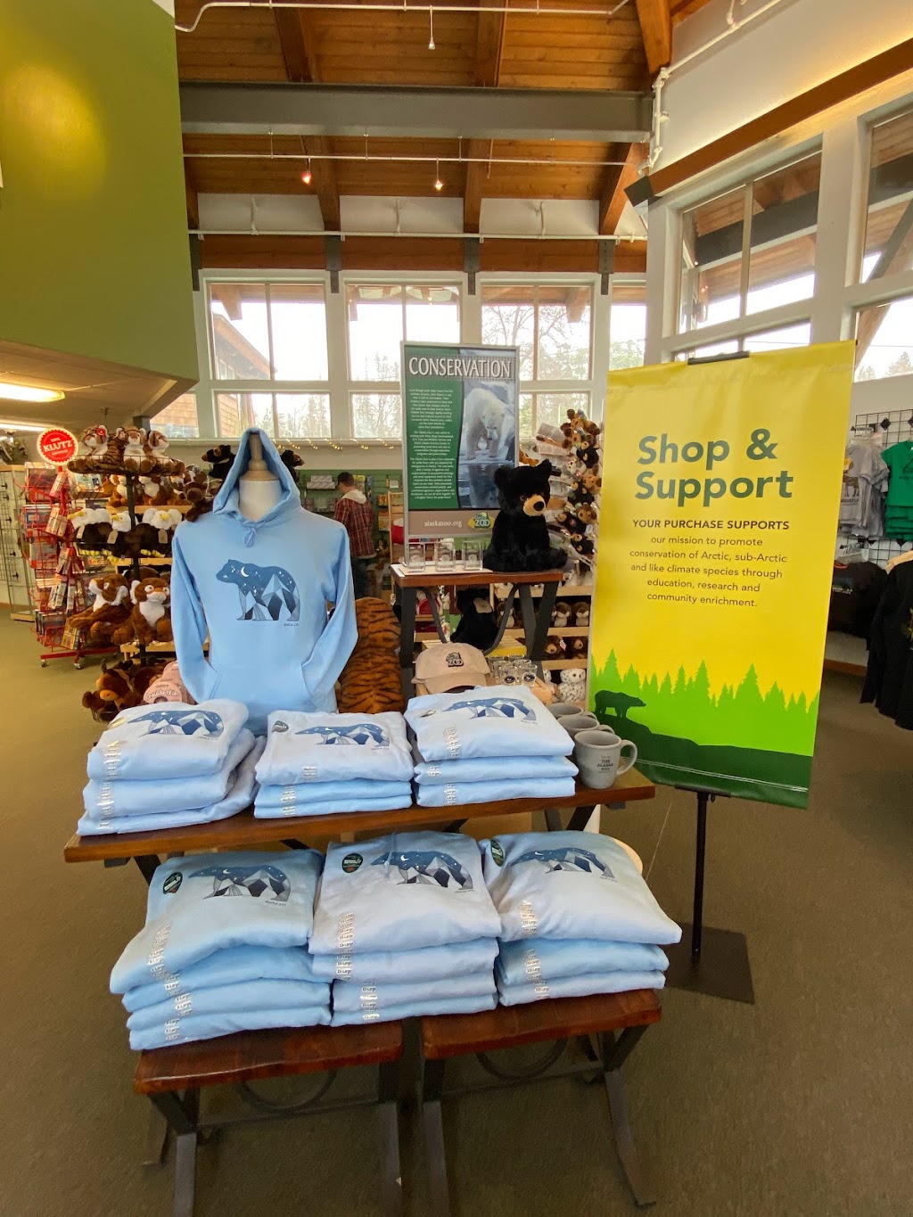 Alaska Zoo Gift Shop | 4731 OMalley Rd, Anchorage, AK 99507, USA | Phone: (907) 346-2133