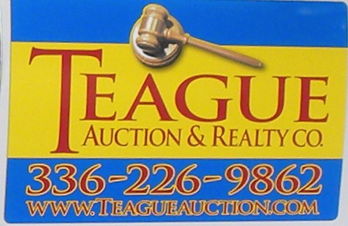 Teague Auction & Realty Co | 3140 Boywood Rd, Graham, NC 27253, USA | Phone: (336) 226-9862