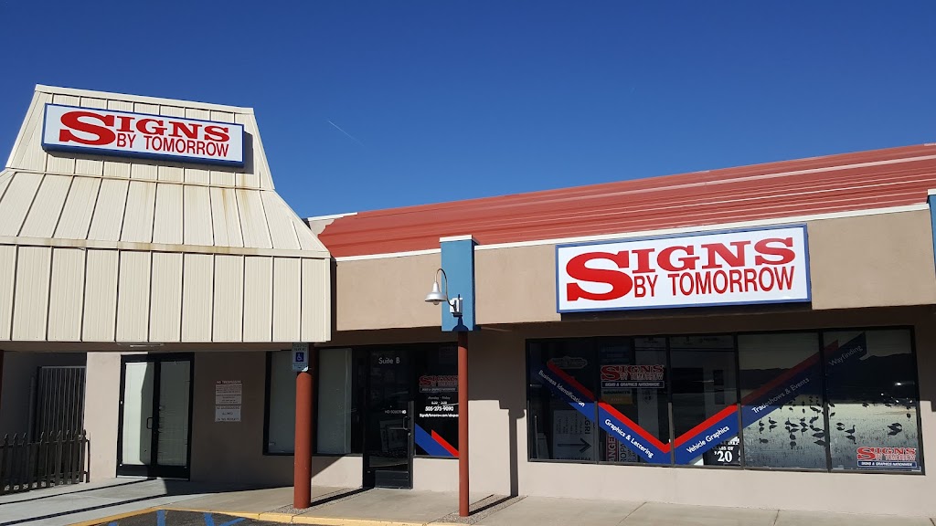 Signs By Tomorrow Albuquerque | 1605 Juan Tabo, N.E Suite B, Albuquerque, NM 87112, USA | Phone: (505) 275-9090