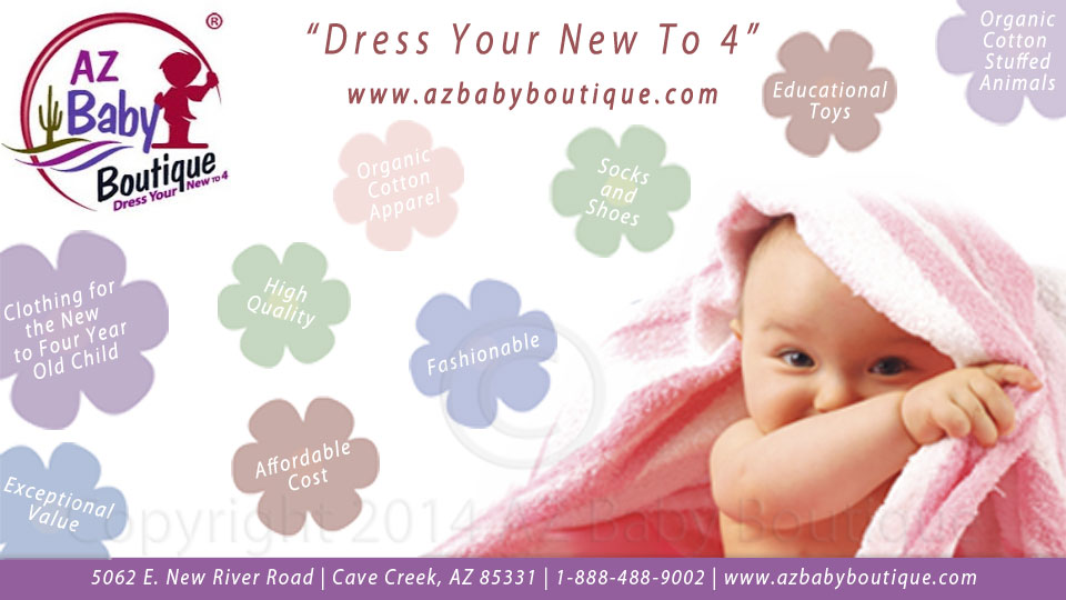 AZ Baby Boutique | 5062 E New River Rd, Cave Creek, AZ 85331, USA | Phone: (888) 488-9002