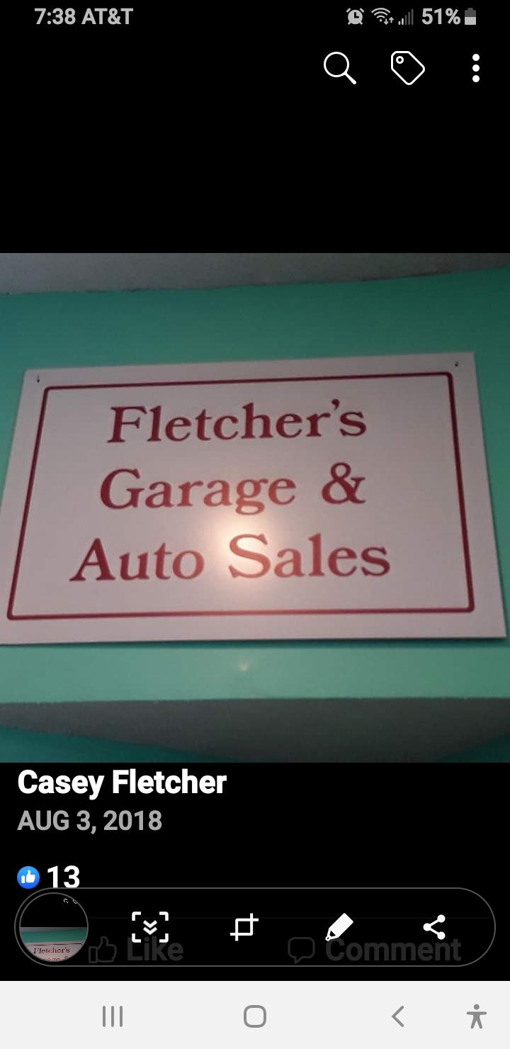Fletchers Garage & Auto Sales | 1830 U.S. 51 S, Covington, TN 38019, USA | Phone: (901) 476-0955