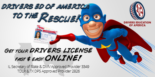 Drivers Education of America | 7602 N Jupiter Rd Ste 110, Garland, TX 75044, USA | Phone: (855) 675-8700