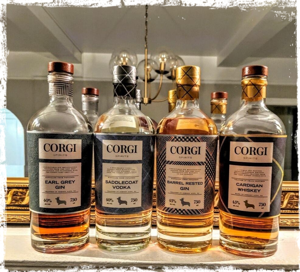Corgi Spirits at the Jersey City Distillery | 1 Distillery Dr, Jersey City, NJ 07304, USA | Phone: (201) 448-4184