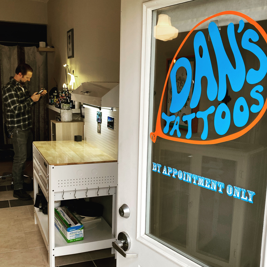 Dans Tattoos Washougal | 1436 A St Ste. 202, Washougal, WA 98671 | Phone: (360) 857-0293