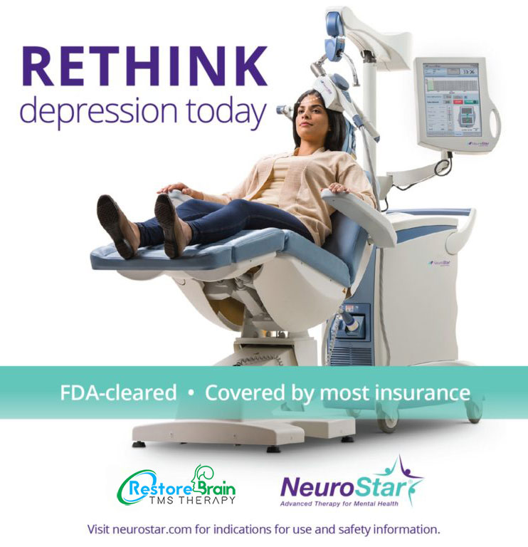 Restore Brain - TMS Therapy For Depression - Denton | 3312 Teasley Ln Bldg 100, Ste 105, Denton, TX 76210, USA | Phone: (214) 453-4501