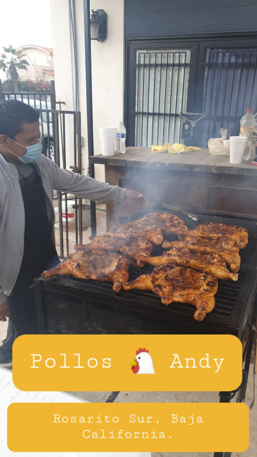 Pollos Asados Andy | Hermenegildo Cuenca Diaz, 22710 Rosarito, B.C., Mexico | Phone: 661 135 1183