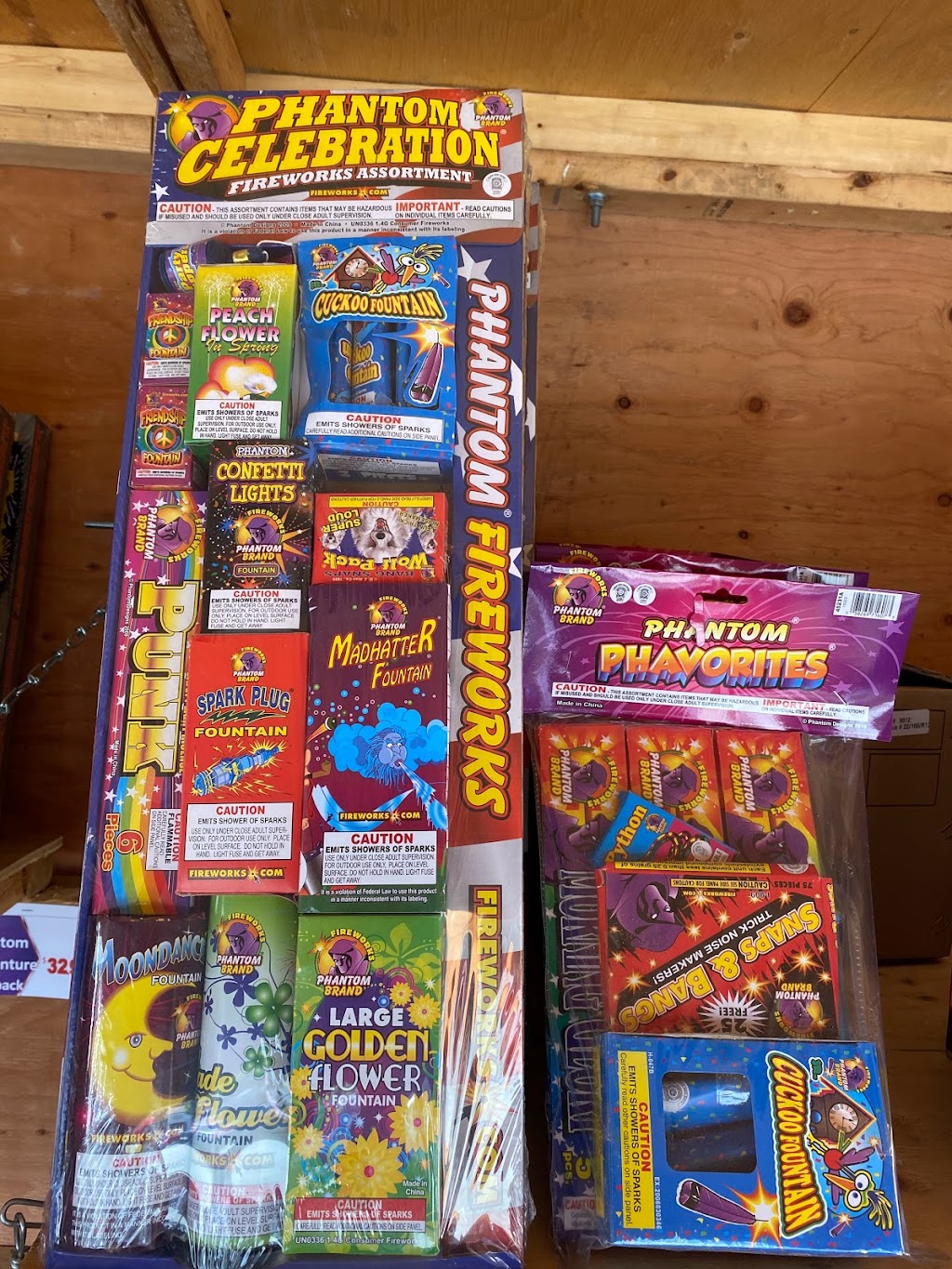 Phantom Fireworks Stand 3547 Bradshaw Rd Sacramento CA 95827