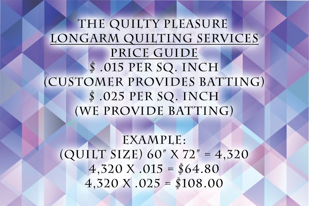 The Quilty Pleasure | 2324 S 9th St, Council Bluffs, IA 51501, USA | Phone: (402) 810-4501