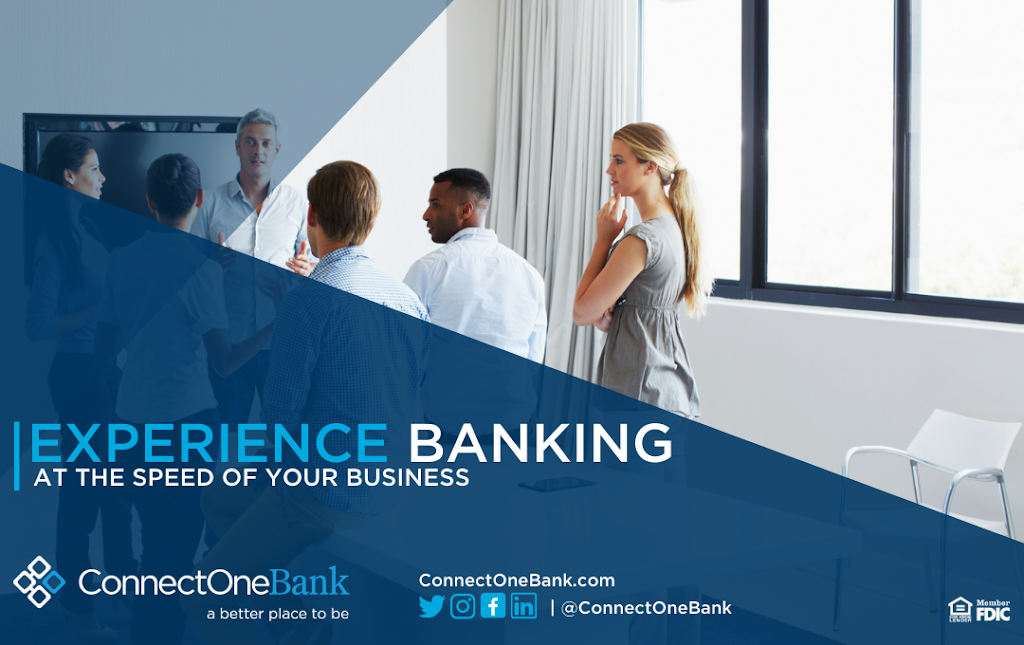 ConnectOne Bank Operations Center | 744 E Palisade Ave, Englewood Cliffs, NJ 07632, USA | Phone: (844) 266-2548