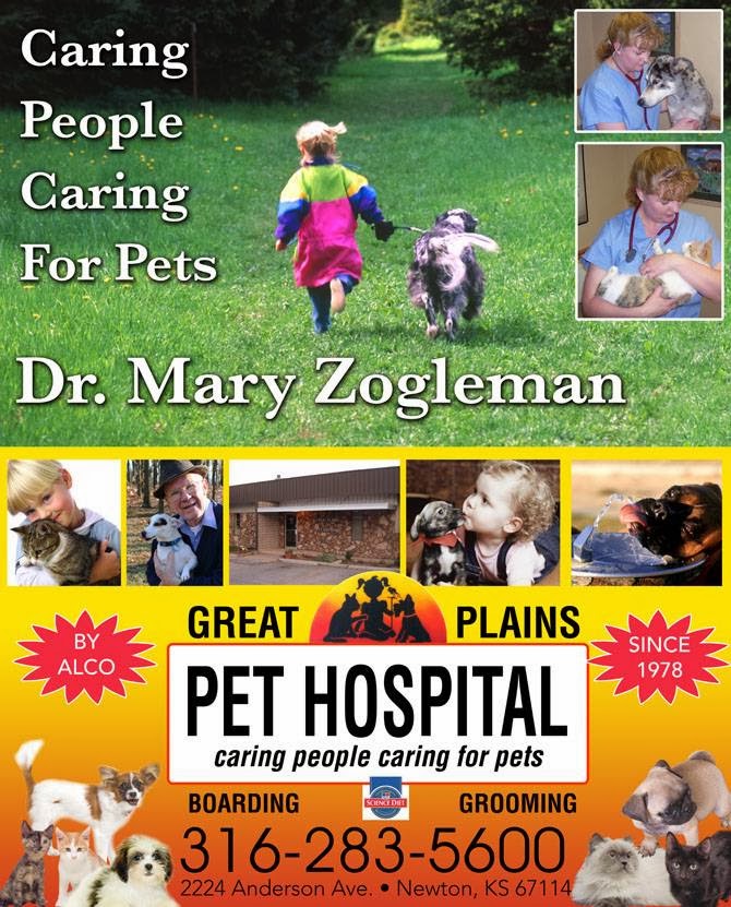 Great Plains Pet Hospital | 2224 N Anderson Ave, Newton, KS 67114, USA | Phone: (316) 283-5600