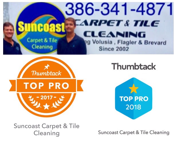 Suncoast Carpet & Tile Cleaning | 3926 Oriole Ave, Port Orange, FL 32127, USA | Phone: (386) 341-4871