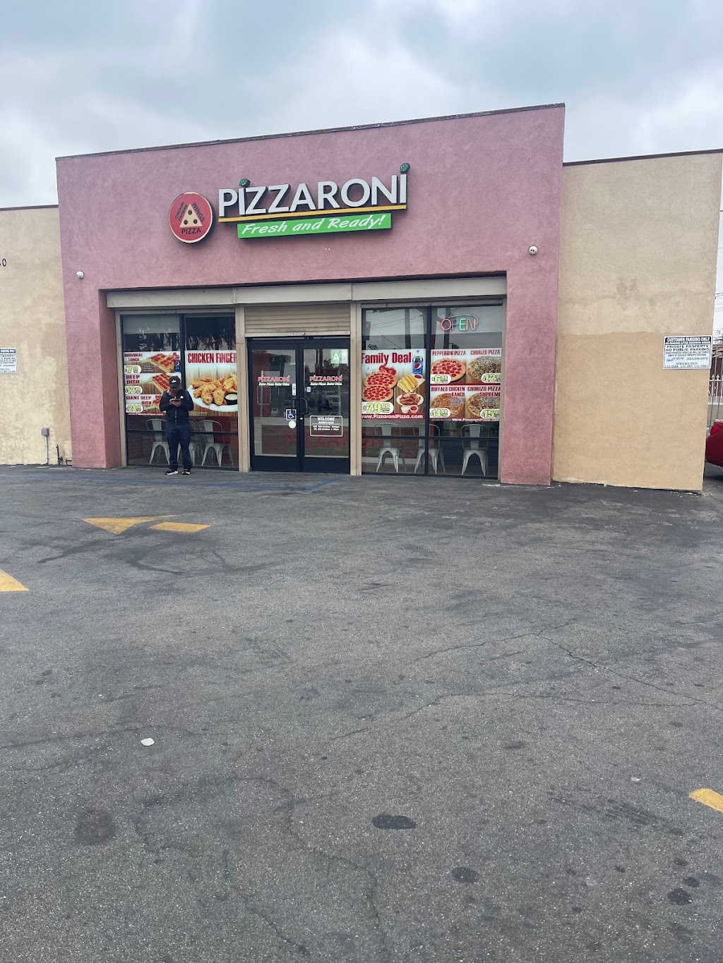 Pizzaroni Pizza - Huntington Park, CA | 8020 State St, Huntington Park, CA 90255, USA | Phone: (323) 476-7278