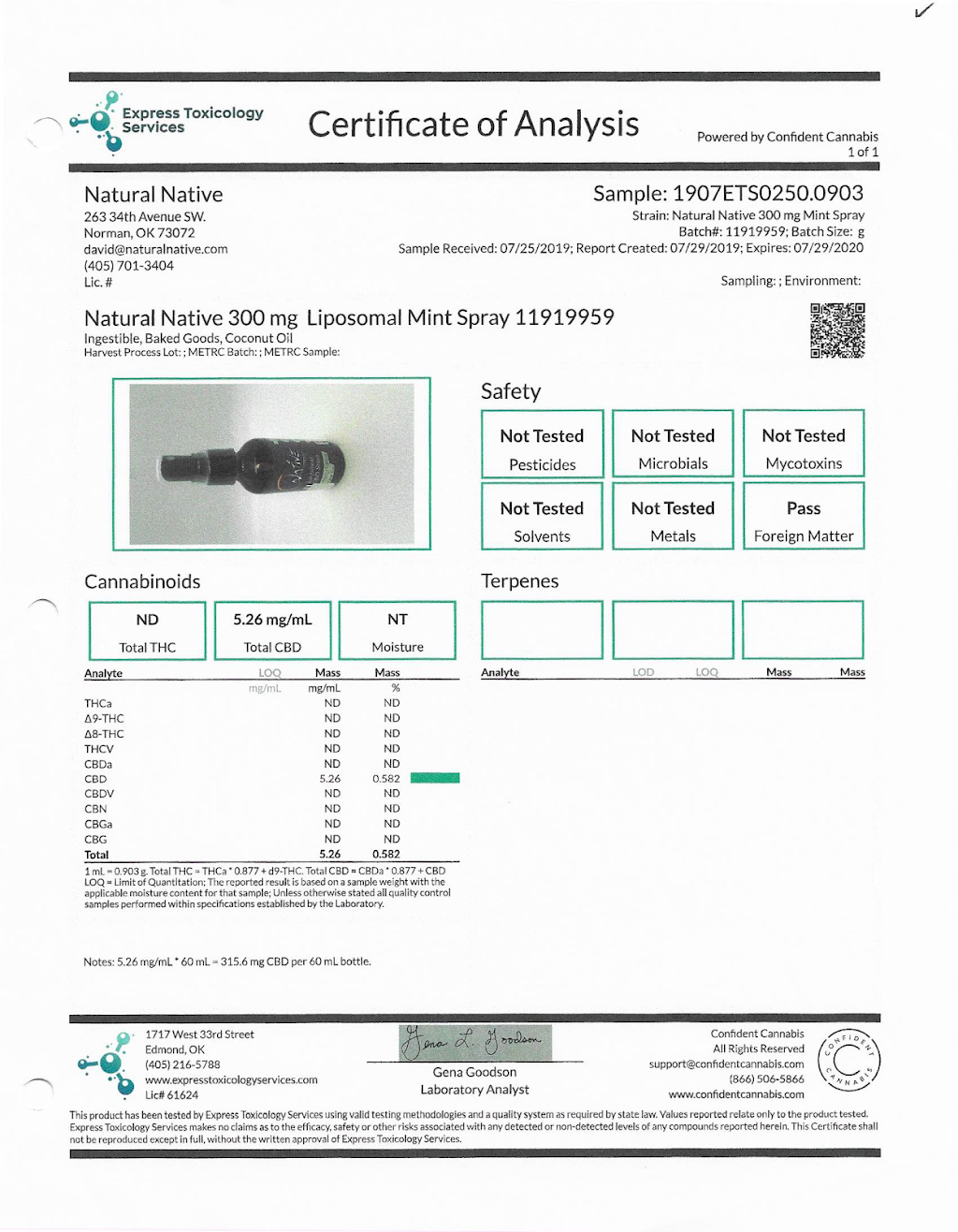 Natural Native CBD Company | 3300 Deskin Dr, Norman, OK 73069, USA | Phone: (405) 316-9223