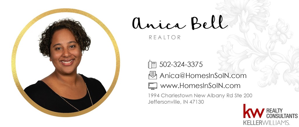 Anica Bell Realtor | 1994 Charlestown New Albany Pike, Jeffersonville, IN 47130 | Phone: (502) 324-3375