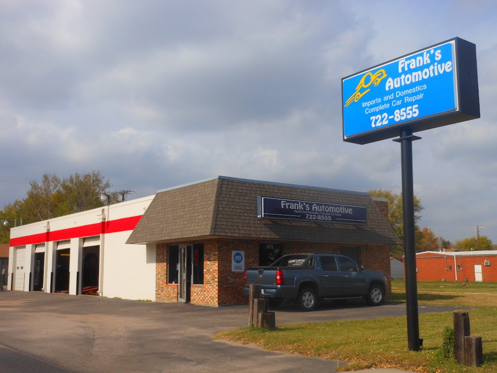 Franks Automotive | 875 N West St, Wichita, KS 67203, USA | Phone: (316) 722-8555