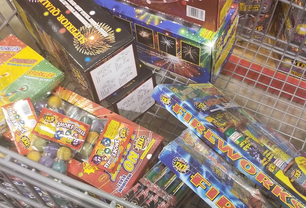 TNT Fireworks Supercenter - Mustang | 2403 E State Hwy 152, Mustang, OK 73064, USA | Phone: (405) 745-7671