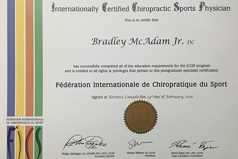 McAdam Chiropractic | 794 US-202 206 N, Bridgewater, NJ 08807, USA | Phone: (908) 218-0800