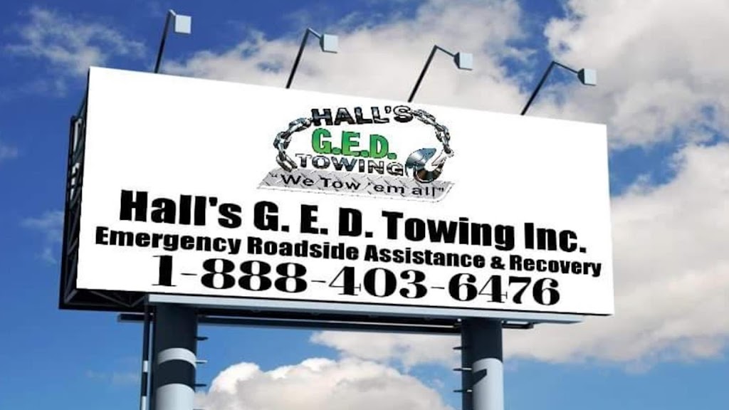 Halls G.E.D. Towing Inc | 140 Iowa Ave Suite 9, Belleville, IL 62220 | Phone: (888) 403-6476