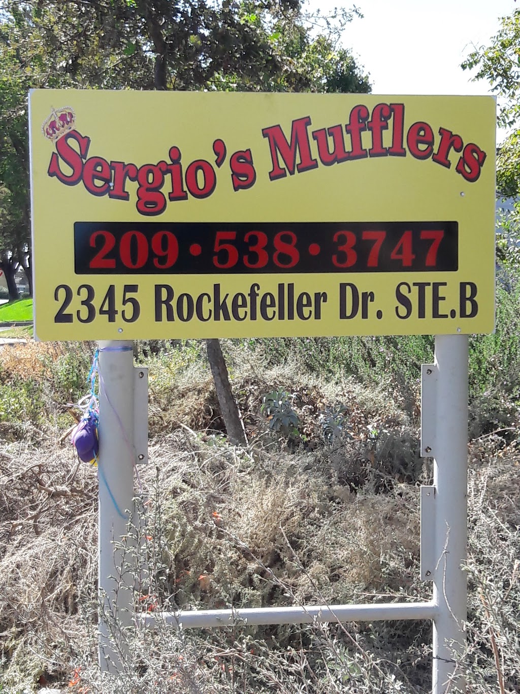 Sergios Muffler Shop & Radiator | 2345 Rockefeller Dr, Ceres, CA 95307, USA | Phone: (209) 538-3747
