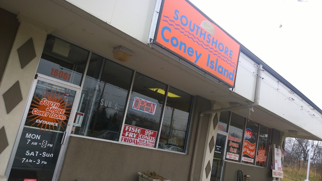 South Shore Coney Island | 16081 Vreeland Rd, Trenton, MI 48183, USA | Phone: (734) 676-3663