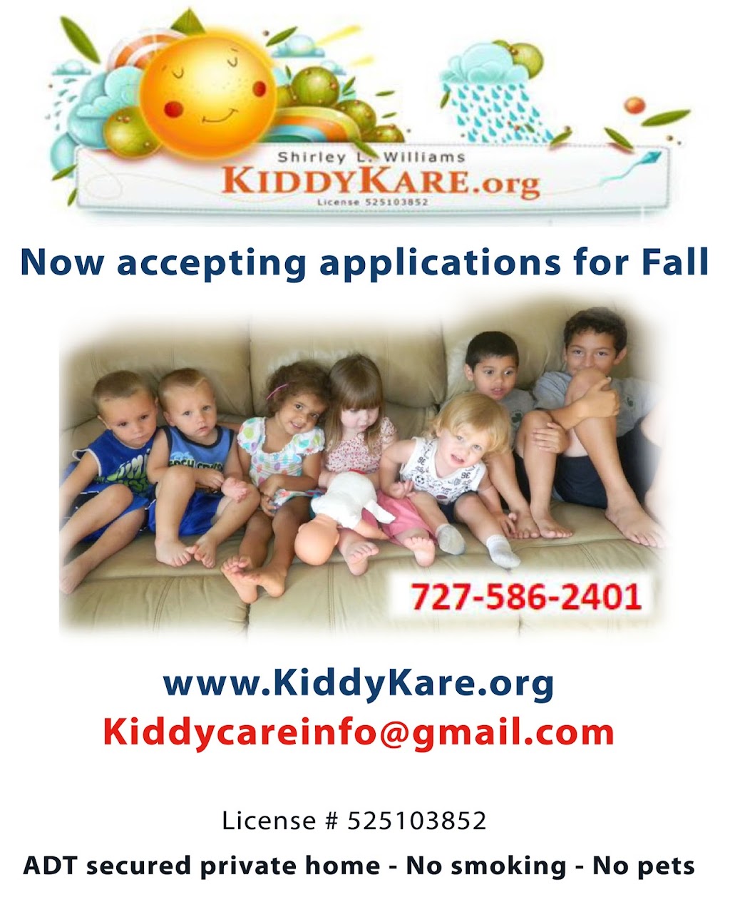 KiddyKare DayCare | 1884 11th St SW, Largo, FL 33778, USA | Phone: (727) 586-2401