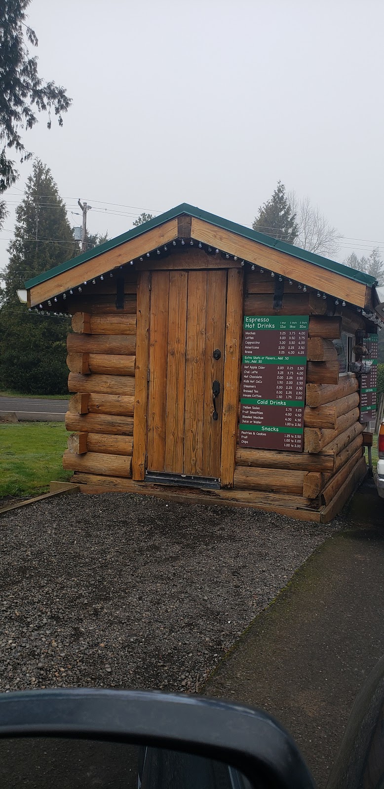 Lizs Coffee Cabin | 31925 Historic Columbia River Hwy, Troutdale, OR 97060, USA | Phone: (503) 695-6015