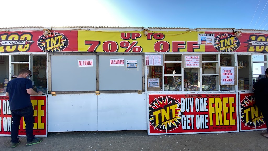 TNT Fireworks | NWC CACTUS &, HWY 395, Adelanto, CA 92301, USA | Phone: (800) 243-1189