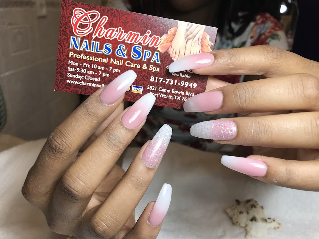 Charmin Nails | 5821 Camp Bowie Blvd, Fort Worth, TX 76107, USA | Phone: (817) 731-9949