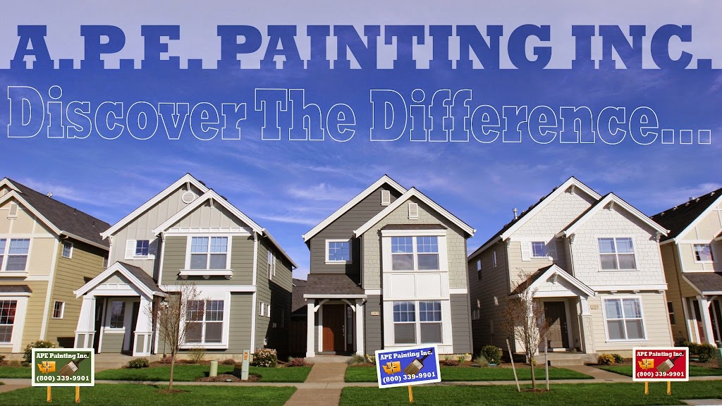 A.P.E. Painting Inc. | 13707 NE 94th Cir, Vancouver, WA 98682, USA | Phone: (360) 263-7699