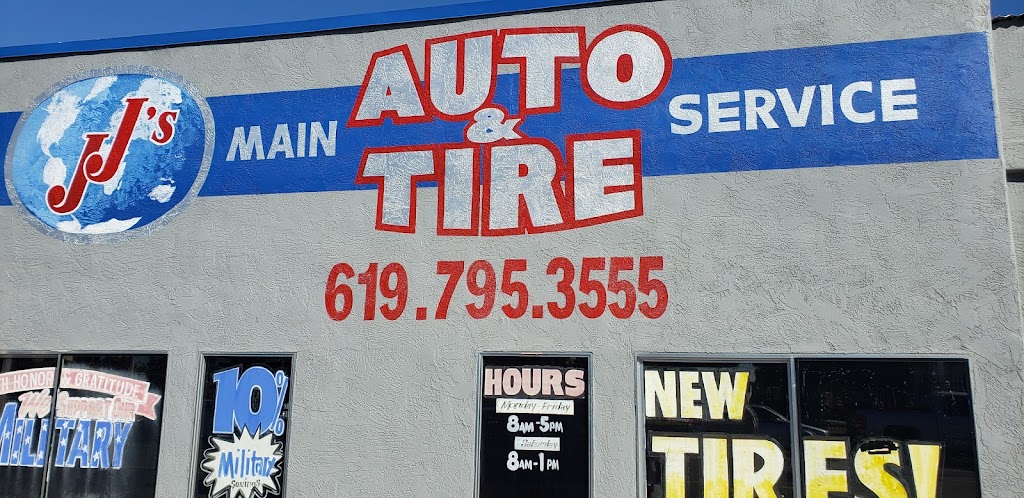 JJs main auto and Tire service | 3636 Main St, San Diego, CA 92113, USA | Phone: (619) 795-3555